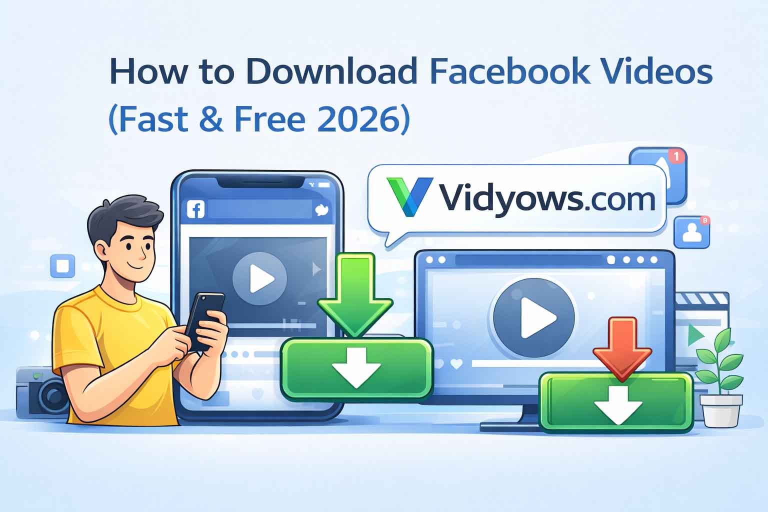 How to Download Facebook Videos (Fast & Free 2026)